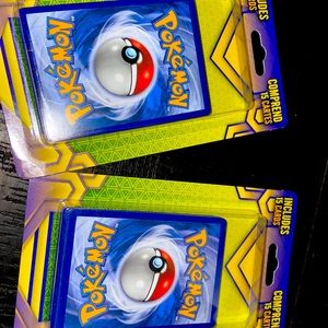 Pokémon cards 2 packs of 15 cards each random pack